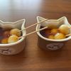こむぎの作ってみた!投稿(カップ入りが可愛い!お豆腐みたらしだんご)