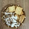 【厚揚げときのこの味噌マヨチーズ焼き】濃厚♡節約おかず♪の下準備