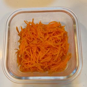 みわの作ってみた!投稿(シンプルにおいしい♩基本の人参のラペ)