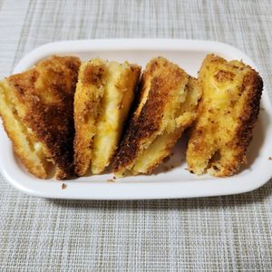 とももの作ってみた!投稿(男子受け抜群♩【はんぺんハムチーフライ】)