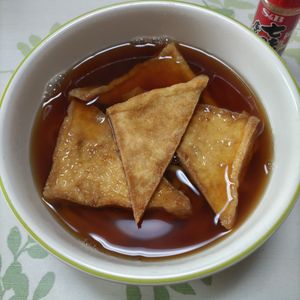 KUMIKOの作ってみた!投稿(我が家の【きつねうどん】簡単ジュ～シ～♡)