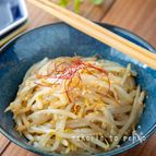 レンジで3分＊やみつき！もやしナムル