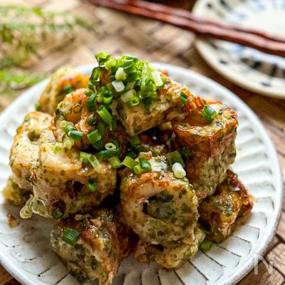 ちくわとれんこんの《居酒屋風♡大阪揚げ》