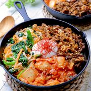 簡単【焼肉ビビンバ】手間抜きでおいしい♡