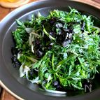 【春菊と長ねぎのチョレギ風サラダ】絶品ダレでぺろりといける