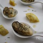 牡蠣と塩レモンのハーブソテー