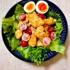 白ポメちゃんの作ってみた!投稿(【チキンとトマトのハニーマスタードマヨ和え】ボリュームおかず)