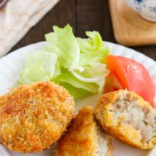 焼き肉のタレで味が決まる！レンジで簡単♪サクッじゅわコロッケ