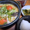 karasadの作ってみた!投稿(鶏とトマトの旨味とほっくりにんにくが美味！トマトにんにく鶏鍋)