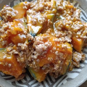 ぽぽペの作ってみた!投稿(かぼちゃのそぼろあん【冷凍作り置き】)