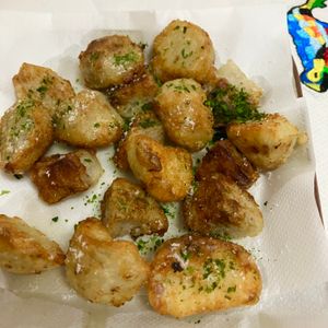 あいるんの作ってみた!投稿(フライド里芋（のり塩味）カリッともっちり♪)