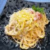 楽ラク手抜キッチン🐶🐾の作ってみた!投稿(【柚子と明太子の豆乳クリームパスタ】濃厚さの中にさっぱり感も)