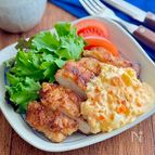 むね肉でも大満足♩サクふわチキンのタルタルソースかけ