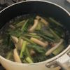 【小松菜とふんわり卵の白だし生姜スープ】ほっとする味わい♡の工程3