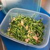 新谷昌美の作ってみた!投稿(お湯をかけるだけ♪『豆苗とカニカマのコクうま♡マヨポンあえ』)