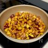 さつまいもと鶏肉の甘辛混ぜごはんの工程4