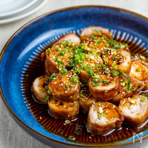 【包丁いらずで時短！】まきまきチャーシュー風