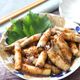 【なすの肉巻き粒マスオイスター照り焼き】ご飯もお酒も進む♪