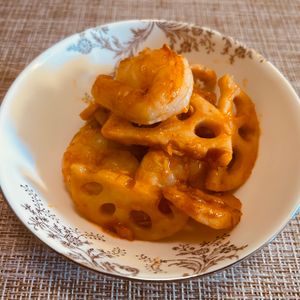 puricoの作ってみた!投稿(蓮根が主役《旨辛♡かさましエビチリ》)