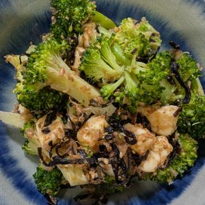 たかし（娘2人）の作ってみた!投稿(【ブロッコリーチーズの塩昆おかか和え】)