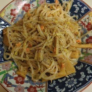 たりおの作ってみた!投稿(【簡単おつまみ】もやしとめんまスピードナムル)
