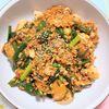 milkの作ってみた!投稿(【らくレピ】スタミナニラキムチの麻婆豆腐風)