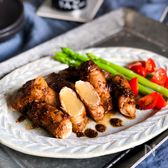 ジューシー！【肉巻きりんご　マスタードバルサミコソース】