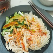 よだれ鶏そうめん