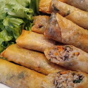きっこママの作ってみた!投稿(冷めても美味しい♪味噌そぼろと野菜の春巻き（お弁当にも）)