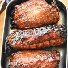 【漬けて焼くだけ】旨味の宝庫♪やわらか旨し！豚ロース焼豚♪