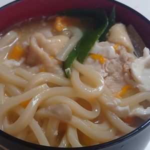 オレンジの作ってみた!投稿(【鶏肉のねぎたま土鍋うどん】熱々がおいしい！コスパも抜群！)