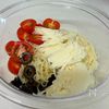長芋と黒オリーブの塩そうめんの工程4