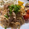 えみりんの作ってみた!投稿(豚肉とれんこんの甘辛ガーリック炒め【#作り置き#冷凍保存】)