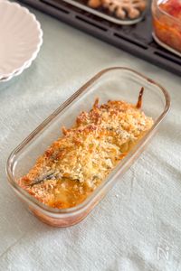 ほくほく甘い♪かぼちゃとチーズのパン粉焼き