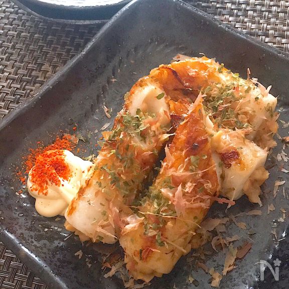 納豆入りちくわの簡単おつまみ♡