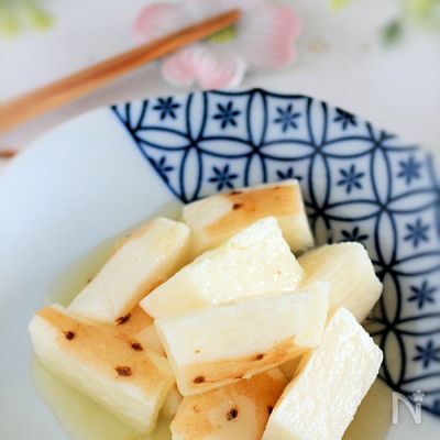 サクサク!素材一品だけおかず、長芋のだしわさび漬け