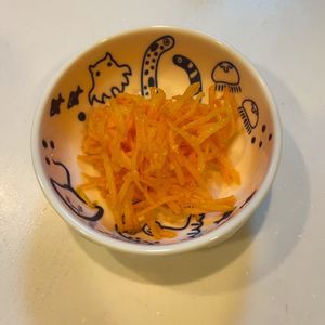 みわの作ってみた!投稿(つけあわせに！キャロットラペ)