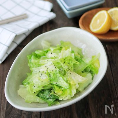 はちみつレモンドレのレタスサラダ