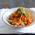 大根おろしとちくわとキムチの納豆和え