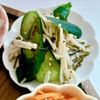 1食約60円♩えのきときゅうりの塩昆布和え【節約・ヘルシー】