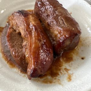 1329238の作ってみた!投稿(【本格！簡単！焼豚】漬けて焼くだけ！お祝いやイベントにも◎)