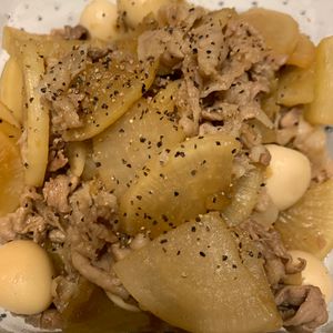 ぐ〜たら子の作ってみた!投稿(味が染み染み♡豚バラ大根のこっ照り煮)