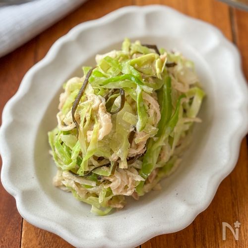 【キャベツとツナのサラダ】たっぷり食べやすい♪