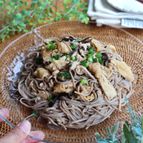 やみつき＊お揚げとツナの塩昆布そば