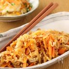 大根のひき菜炒め