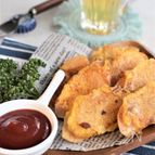 魚肉ソーセージのピカタ
