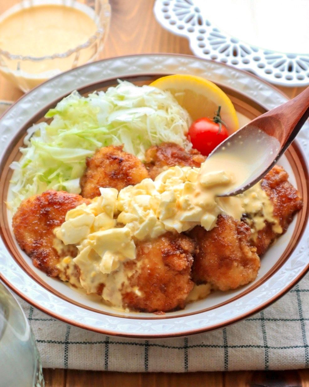 鶏むね肉でやみつき確定！タルタルチキンカツ | レシピサイトNadia