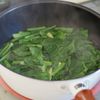 【しっとり蒸し鶏とほうれん草の中華風サラダ】の工程2