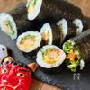 タルタルたっぷり!海老カツで恵方巻き
