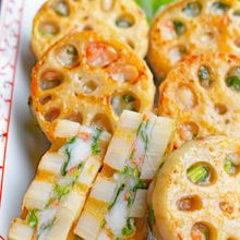 えびのエスニックれんこん挟み焼き